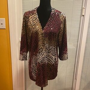 Elegant Multicolor Women's Top